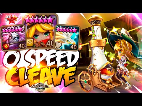 TURN 2 CLEAVE with FIRST PICK CHRISTINA - Summoners War