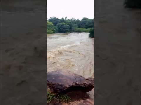 Cheia no Riacho em Caetité-BA