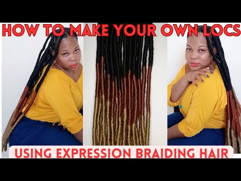 Easy and Affordable Faux Locs Tutorial | DIY Faux Locs...
