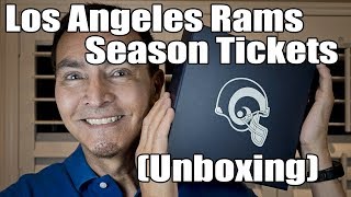 Los Angeles Rams Season Tickets (Unboxing)