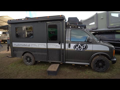 Made in Österreich: Chevi 6,2L V8 Diesel Wohnmobil 2022. Scania V8 Sound. Ultraplatz dank Hubbett.