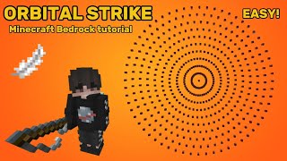How to make an Orbital Strike with Commands in Minecraft Bedrock