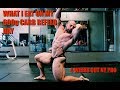 IFBB Pro John Jewett 4 weeks out Refeed day: What I eat in a day