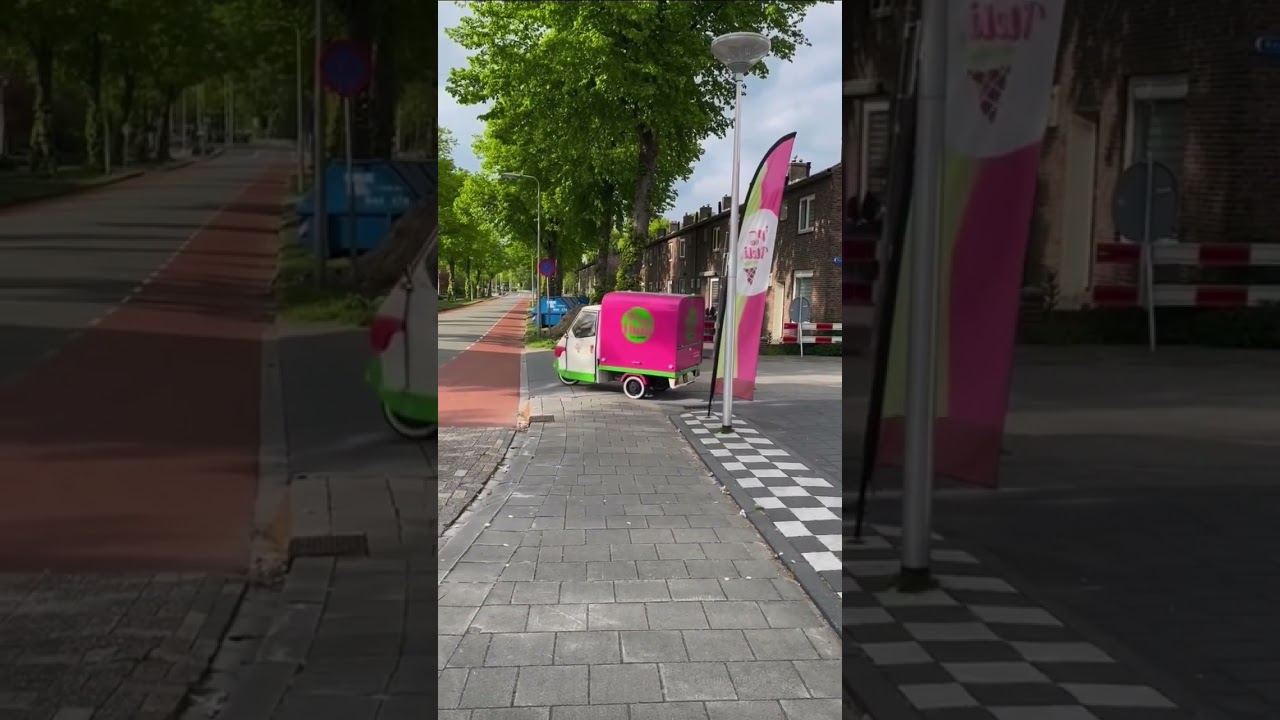 🍦 Cool Rides, Sweet Treats: Ice Cream Truck on 3 Wheels! 🇳🇱