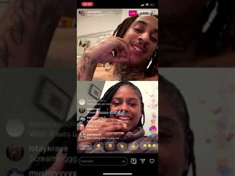 YoungAdz and zezemillz on insta live