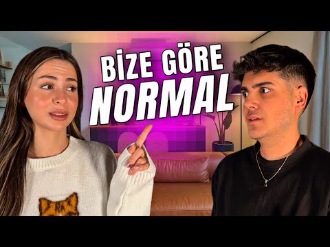İLİŞKİDE BİZE NORMAL GELEN ŞEYLER!! Melih Yıldırım | Sıla Beyoğlu 
