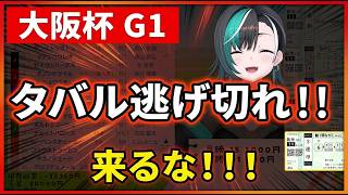 大阪杯でメイショウタバルの逃げ切りを祈って絶叫する輪堂千速【競馬】