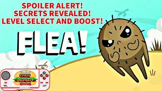 Evercade Indie Heroes - FLEA SECRETS!! Hidden Areas, Level Select and Boost!