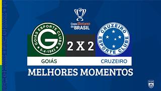 EMOÇÃO ATÉ O FIM | Melhores Momentos | Goiás 2x2 Cruzeiro no Serra Dourada! | Copa do Brasil 5ª Fase