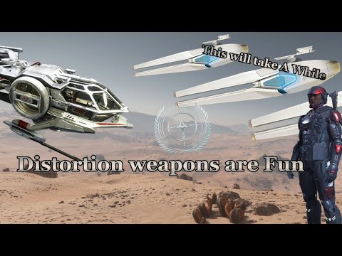 Star Citizen - Distortion Weapons in Action