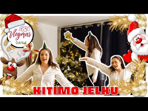 KITIMO JELKU, PRAZNICNA KUPOVINA - VLOGMAS 4/31🎄