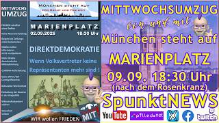 LIVE aus #München #MSA #Mittwochsumzug #MUC0909 ab 18:30 Uhr | Marienp