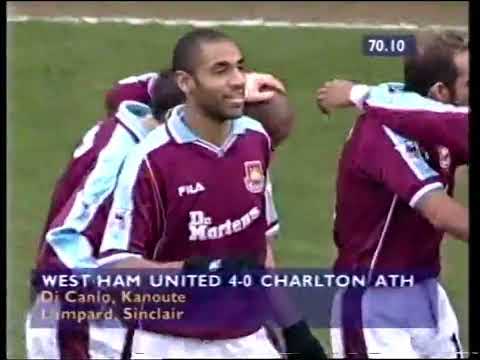 2000/01 West Ham United v Charlton Athletic (Highlights)