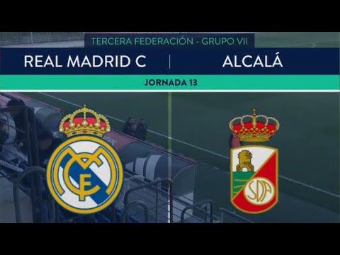 Jornada 13 Temporada 23/24 Real Madrid C vs RSD Alcalá