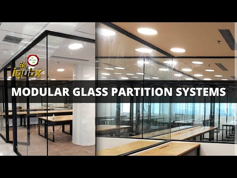 Plain Glass Partition