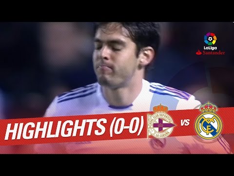 Resumen de Deportivo de la Coruña vs Real Madrid (0-0) 2010/2011