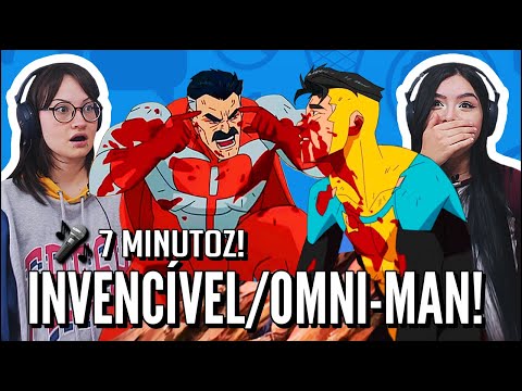 RAP DO INVENCÍVEL E RAP DO OMNI-MAN - 7 MINUTOZ (JOVENS REAGEM)