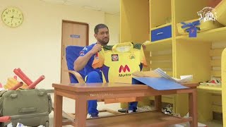 Dhoni unboxing CSK Replica Jersey