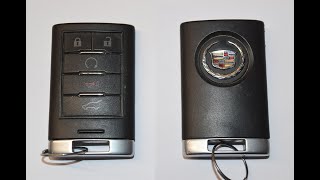 2010 - 2015 CADILLAC SRX Key Fob Remote Battery Replacement - Easy DIY