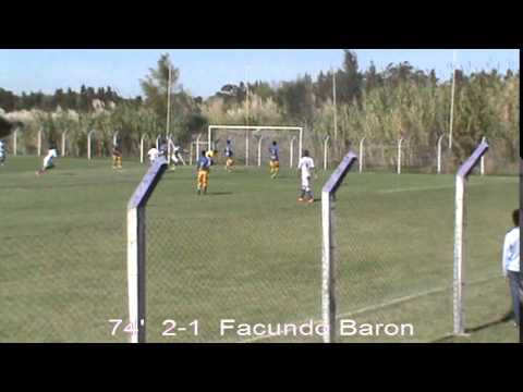 Sub 17 7° Fecha Torneo Apertura 2015 Defensor Sp 4-1 Bella Vista - Goles J. Piquerez y F. Baron x3