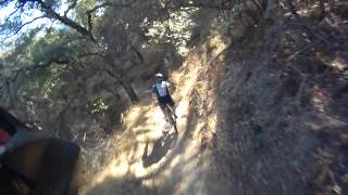 preview picture of video 'Mountain Biking Lower Sunset Ridge Altadena'