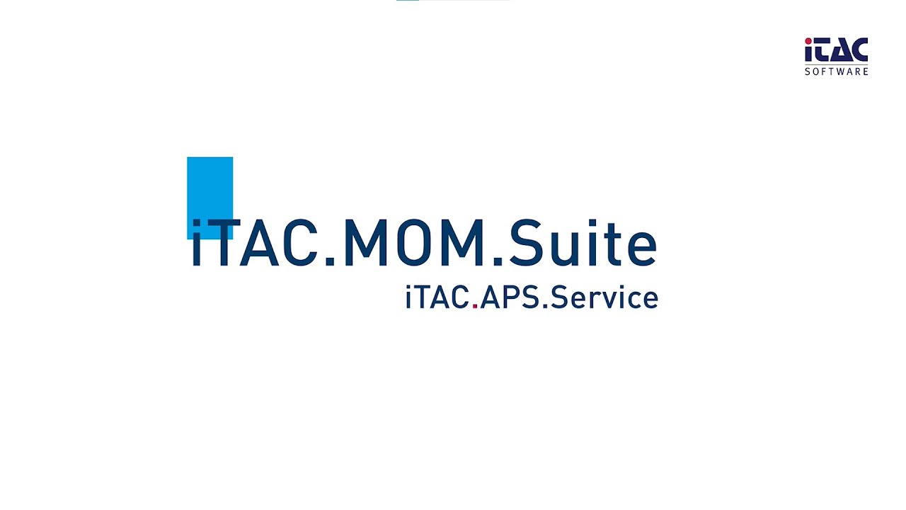 iTAC.APS.Service | Production optimization | iTAC.MOM.Suite