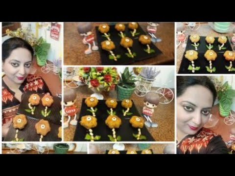 Suji flowers(healthy ,yummy and so tempting semolina snack ) enjoy this mouthwatering Recipie