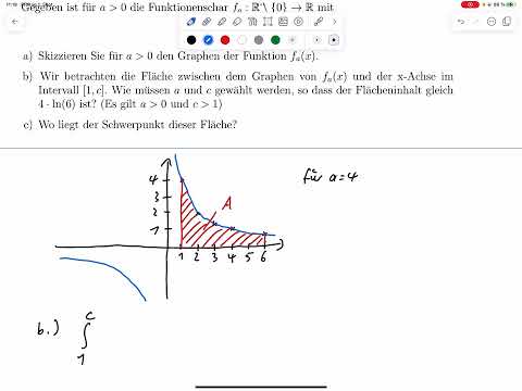 A2 – Integration – Flächeninhalt und Schwerpunkt (Klausur SoSe 2023)