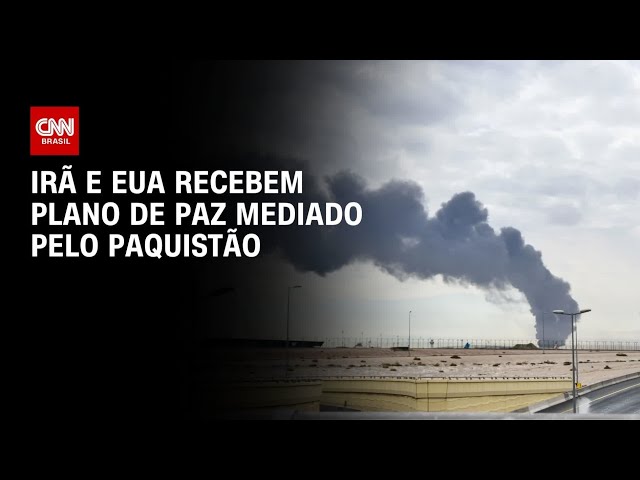 Proposta de paz chega a EUA e Irã, diz fonte | LIVE CNN