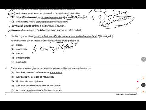 FCC PORTUGUÊS| MPPI - Técnico Ministerial ( Questão comentada) - parte 1