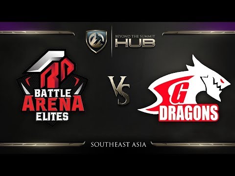 Battle Arena Elites vs Sterling Global Dragons - TI8 SEA Regional Qualifiers: Group Stage