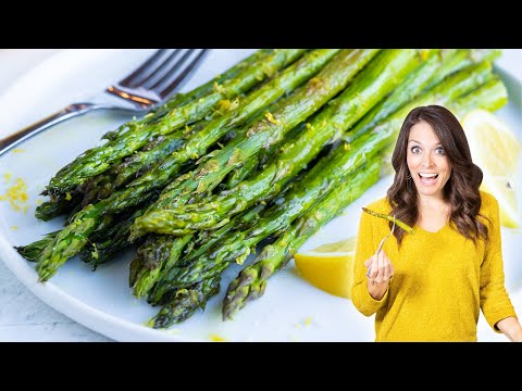 Lemon Garlic Roasted Asparagus (Ready in 20 Minutes!)
