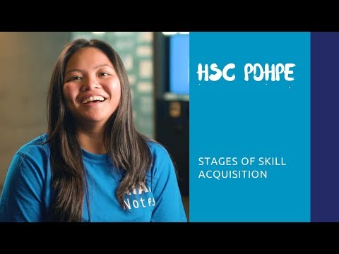 HSC PDHPE | Stages of Skill Acquisition