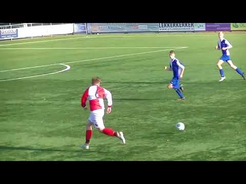 Benschop JO17-1 - UVV JO17-4 2de helft 4-11-2017