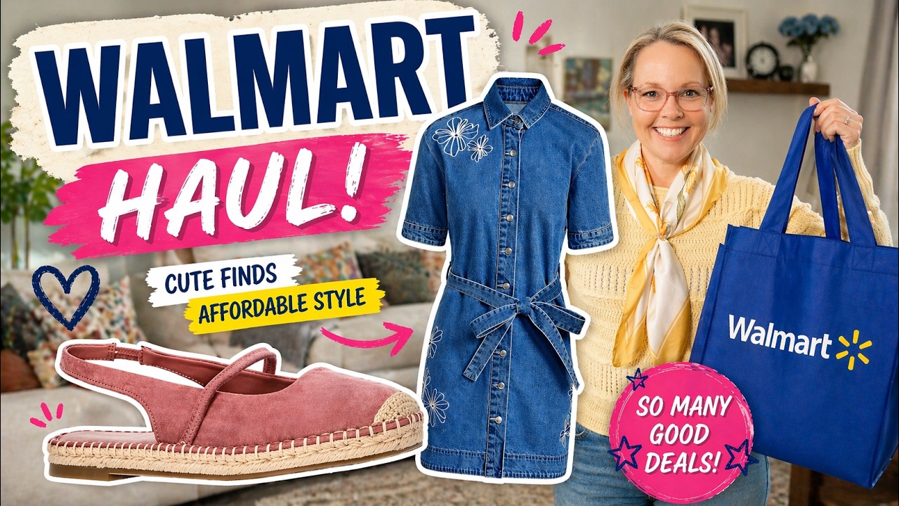 Walmart Spring to Summer Haul 🌸☀️ Cute Finds You’ll Actually Wear