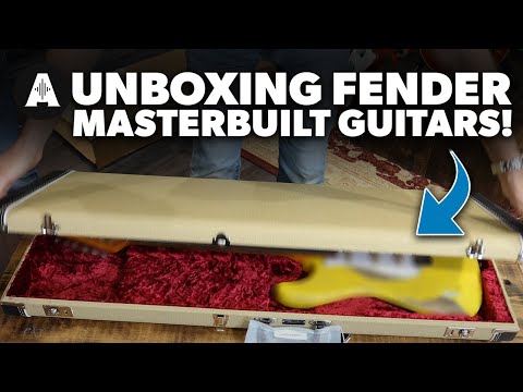 Fender Custom Shop & Masterbuilt Guitar Unboxing!