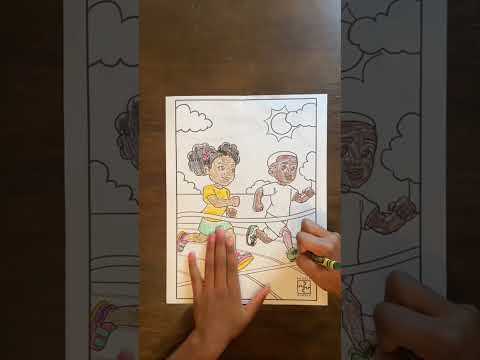 Exercise Coloring Sheets For Kids