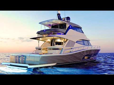 $5.7 Million Yacht Tour : Riviera 72 Sports Motor Yacht Series 2