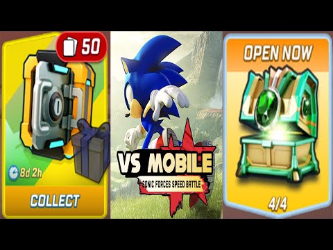 Sonic Forces - Open Emerald Chest and Buy Tail's Vault - All 71 Characters Unlocked Gameplay Run