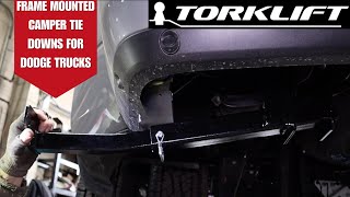 How to Install Torklift D3112 Dodge Rear Camper Tie Downs | Step-by-Step Guide





