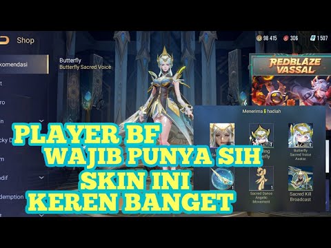 [Arena of Valor] New Skin Butterfly : Sacred Voice