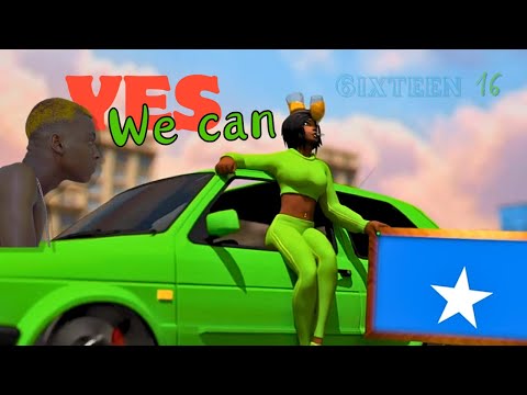 6IXTEEN 16 _YES WE CAN_AMAPIANO  ANIMATION _Official Music Video 2024