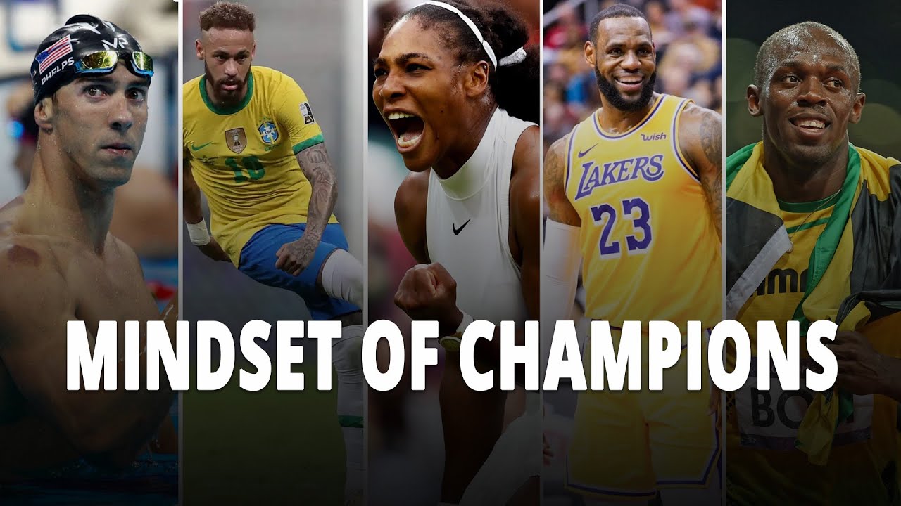 Mindset Of Champions - Usain Bolt, Michael Phelps,Serena Williams, Neymar,Lebron James | Simplilearn