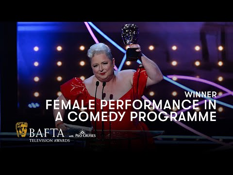 Siobhán McSweeney nabs a BAFTA for her hilarious performance in Derry Girls | BAFTA TV Awards 2023