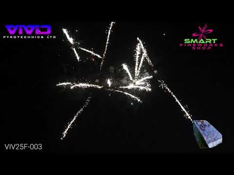 Vivid-Pyrotechnics-F3-PRO-BLACK-WRAP-25-Shot-FAN-Barrage-Cake-VIV25F-003