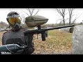 Planet Eclipse Etha 2 Paintball Gun With Spire III Loader Shooting