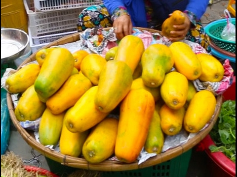 Asian Street Food, A Walk Around Market Food In Asia, Art Of Living In The Market