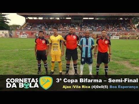 3ª Copa Bifarma - Ajax (4)0x0(5) Boa Esperança - Semi-Final