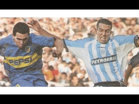 Racing 1 Boca 4 Torneo Apertura 2003