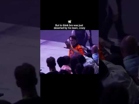 Bro's gotta go somewhere he isn't taken for granted #f1